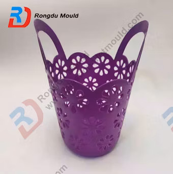 High Precision Plastic Injection Basket Commodity Mold