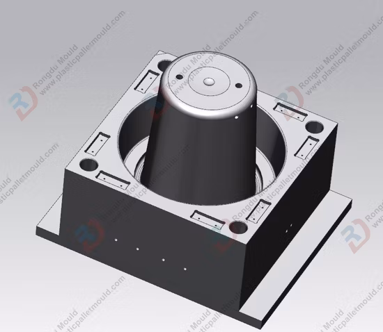 Molde de commodities para cesta de injeção de plástico de alta precisão